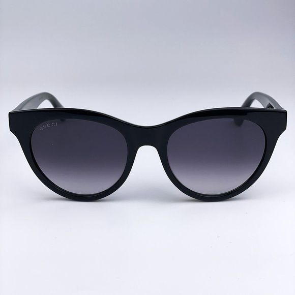 NEW GUCCI GG0763S 001 Black Gray Gradient Cat Eye Women Sunglasses main image 5